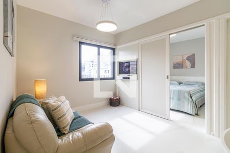 Sala de apartamento para alugar com 1 quarto, 33m² em Jardim Paulista, São Paulo