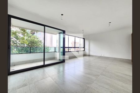 Sala de apartamento à venda com 4 quartos, 140m² em Serra, Belo Horizonte