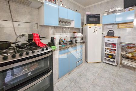 Cozinha de apartamento para alugar com 3 quartos, 110m² em Balneario Cidade Atlantica, Guarujá