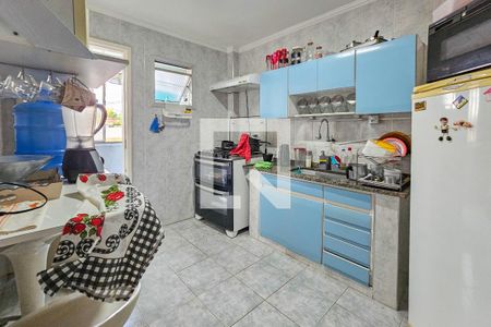 Cozinha de apartamento para alugar com 3 quartos, 110m² em Balneario Cidade Atlantica, Guarujá