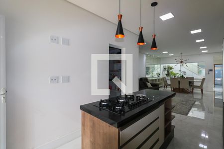 Cozinha de casa à venda com 3 quartos, 200m² em Santa Maria, São Caetano do Sul