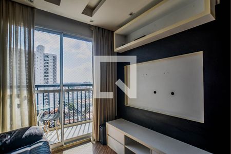 Sala de apartamento à venda com 2 quartos, 50m² em Vila Metalúrgica, Santo André