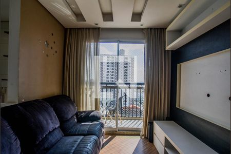 Sala de apartamento à venda com 2 quartos, 50m² em Vila Metalúrgica, Santo André