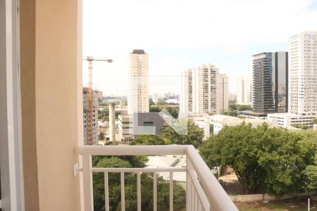 Varanda Sala e Cozinha Integrada de apartamento para alugar com 1 quarto, 26m² em Barra Funda, São Paulo