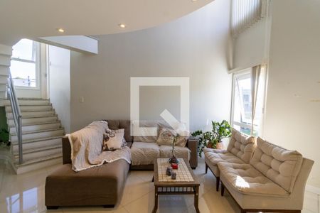 Sala de casa de condomínio à venda com 3 quartos, 400m² em Vila Nova, Porto Alegre