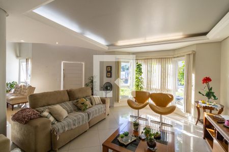 Sala de casa de condomínio à venda com 3 quartos, 400m² em Vila Nova, Porto Alegre