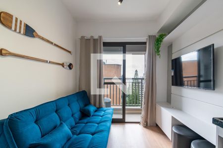 Sala de apartamento para alugar com 1 quarto, 29m² em Jardim Prudência, São Paulo