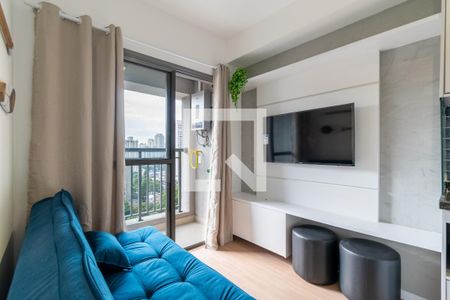 Sala de apartamento para alugar com 1 quarto, 29m² em Jardim Prudência, São Paulo