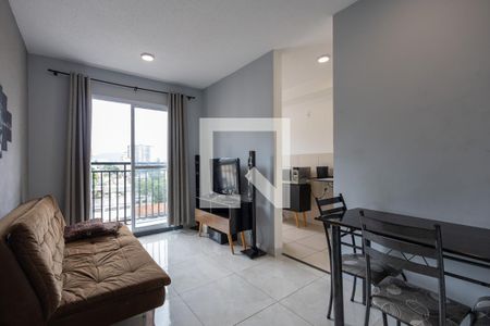 Sala de apartamento para alugar com 1 quarto, 34m² em Riachuelo, Rio de Janeiro