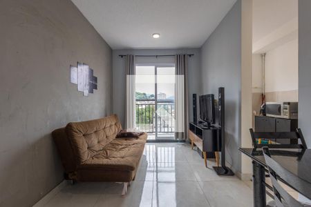 Sala de apartamento para alugar com 1 quarto, 34m² em Riachuelo, Rio de Janeiro