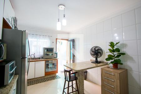 Cozinha de casa à venda com 3 quartos, 138m² em Vila Helena, Santo André