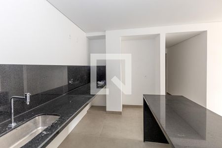 Cozinha de apartamento para alugar com 3 quartos, 93m² em Vila das Flores, Nova Lima