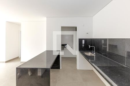Cozinha de apartamento para alugar com 3 quartos, 93m² em Vila das Flores, Nova Lima