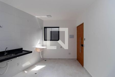 Sala/Cozinha de apartamento para alugar com 1 quarto, 35m² em Vila Germinal, São Paulo