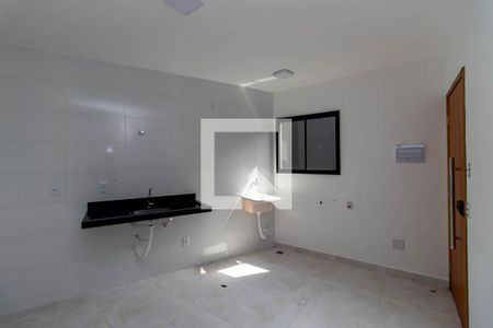 Sala/Cozinha de apartamento para alugar com 1 quarto, 35m² em Vila Germinal, São Paulo