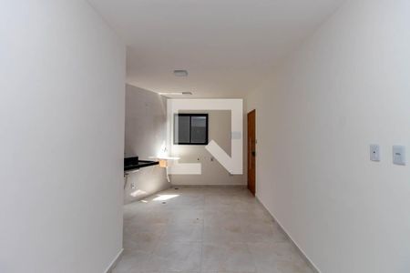 Sala/Cozinha de apartamento para alugar com 1 quarto, 35m² em Vila Germinal, São Paulo