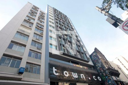 Fachada de kitnet/studio à venda com 1 quarto, 26m² em Centro Histórico, Porto Alegre