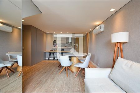 Sala de apartamento à venda com 3 quartos, 160m² em Fernão Dias, Belo Horizonte