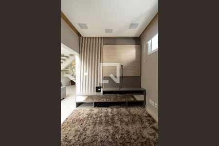 Sala de Tv de casa de condomínio para alugar com 3 quartos, 134m² em Loteamento Dinora Rosa, Sorocaba