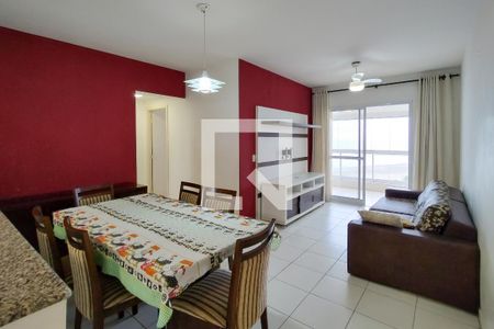 Sala de apartamento para alugar com 2 quartos, 69m² em Nova Mirim, Praia Grande