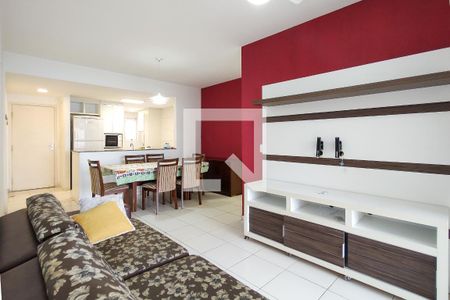 Sala de apartamento para alugar com 2 quartos, 69m² em Nova Mirim, Praia Grande