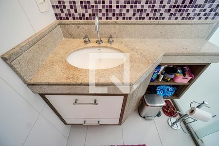 Banheiro da suíte 01 de apartamento à venda com 3 quartos, 167m² em Parque São Jorge, São Paulo