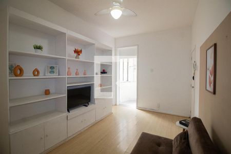 Sala de apartamento para alugar com 1 quarto, 39m² em Copacabana, Rio de Janeiro