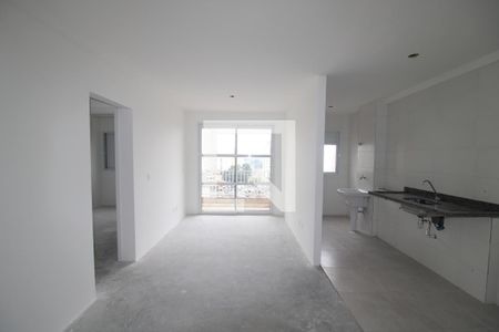 Sala / Cozinha de apartamento à venda com 2 quartos, 55m² em Vila Pita, São Paulo