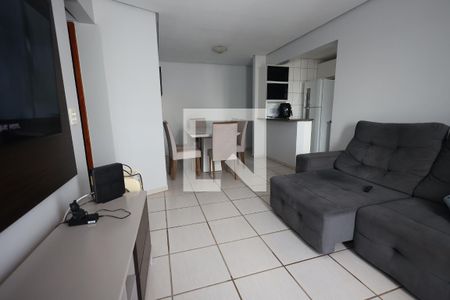 Sala de apartamento para alugar com 2 quartos, 58m² em Vila dos Alpes, Goiânia