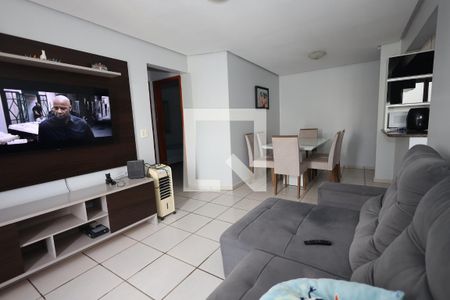 Sala de apartamento para alugar com 2 quartos, 58m² em Vila dos Alpes, Goiânia