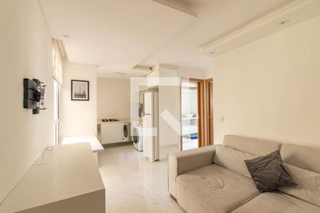 Sala de apartamento para alugar com 1 quarto, 38m² em Bom Jesus, São José dos Pinhais