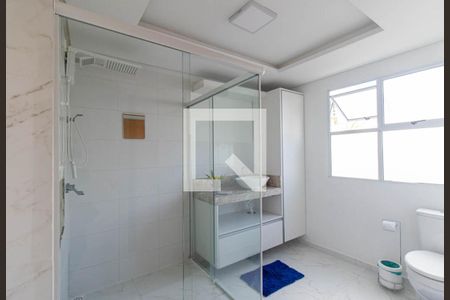 Banheiro Social de apartamento para alugar com 1 quarto, 38m² em Bom Jesus, São José dos Pinhais
