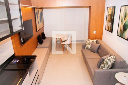 Sala de apartamento para alugar com 1 quarto, 45m² em Perdizes, São Paulo