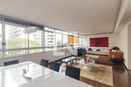 Sala de apartamento à venda com 3 quartos, 255m² em Higienópolis, São Paulo