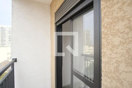 Varanda da Sala de apartamento para alugar com 1 quarto, 35m² em Parque São Jorge, São Paulo