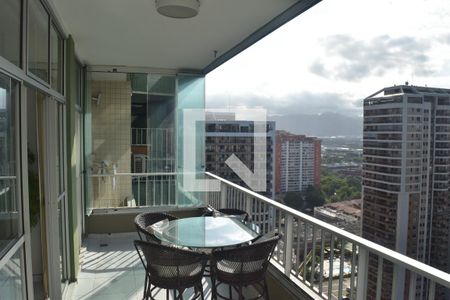 Varanda da Sala de apartamento à venda com 2 quartos, 70m² em Barra da Tijuca, Rio de Janeiro