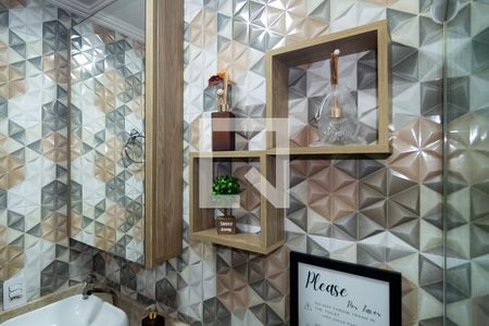 Banheiro de apartamento para alugar com 1 quarto, 30m² em Bela Vista, São Paulo