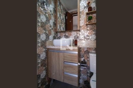 Banheiro de apartamento para alugar com 1 quarto, 30m² em Bela Vista, São Paulo