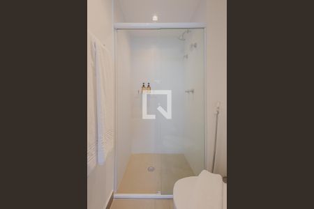 Banheiro de kitnet/studio para alugar com 1 quarto, 22m² em Jardim Paulista, São Paulo