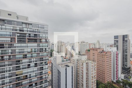 Vista da Varanda de kitnet/studio para alugar com 1 quarto, 22m² em Jardim Paulista, São Paulo