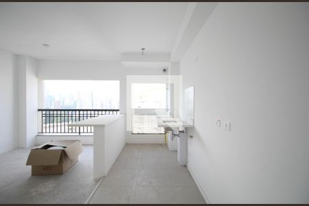 Sala/Cozinha de apartamento para alugar com 2 quartos, 65m² em Vila Andrade, São Paulo