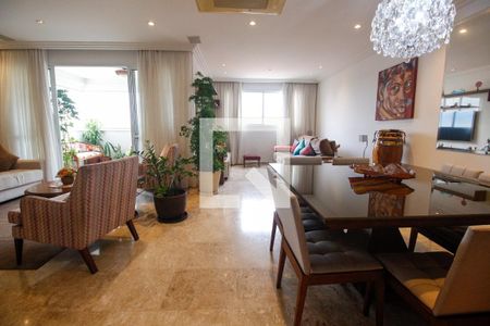 Sala de apartamento à venda com 4 quartos, 173m² em Morumbi, São Paulo