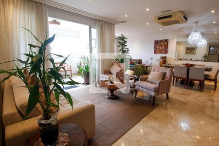 Sala de apartamento à venda com 4 quartos, 173m² em Morumbi, São Paulo