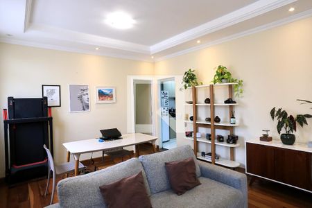 Sala de apartamento à venda com 3 quartos, 91m² em Santa Efigênia, Belo Horizonte