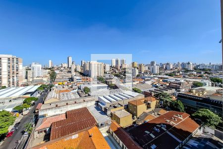 Vista Varanda da Sala de apartamento para alugar com 1 quarto, 37m² em Cambuci, São Paulo
