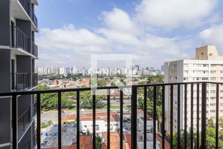 Varanda de kitnet/studio para alugar com 1 quarto, 31m² em Vila Olímpia, São Paulo