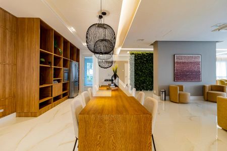 Área comum - Salão de festas de apartamento à venda com 2 quartos, 61m² em Jardim Caravelas, São Paulo