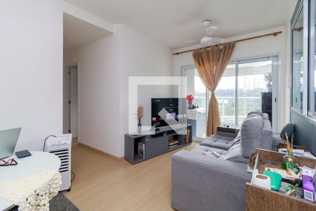 Sala de apartamento à venda com 2 quartos, 61m² em Jardim Caravelas, São Paulo