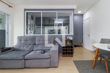 Sala de apartamento à venda com 2 quartos, 61m² em Jardim Caravelas, São Paulo