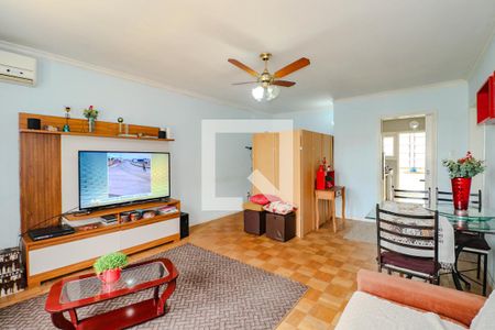 Sala de apartamento à venda com 3 quartos, 123m² em Petrópolis, Porto Alegre
